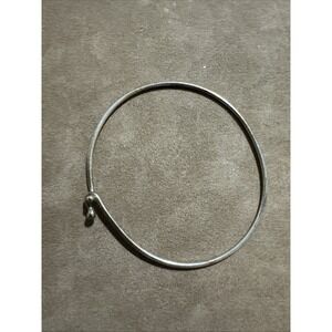 James Avery 925 Sterling Silver Hook On Hook And Catch Bangle Bracelet